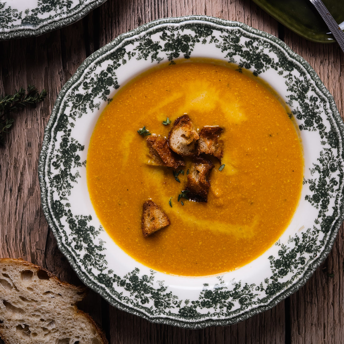 High-Protein Carrot Soup