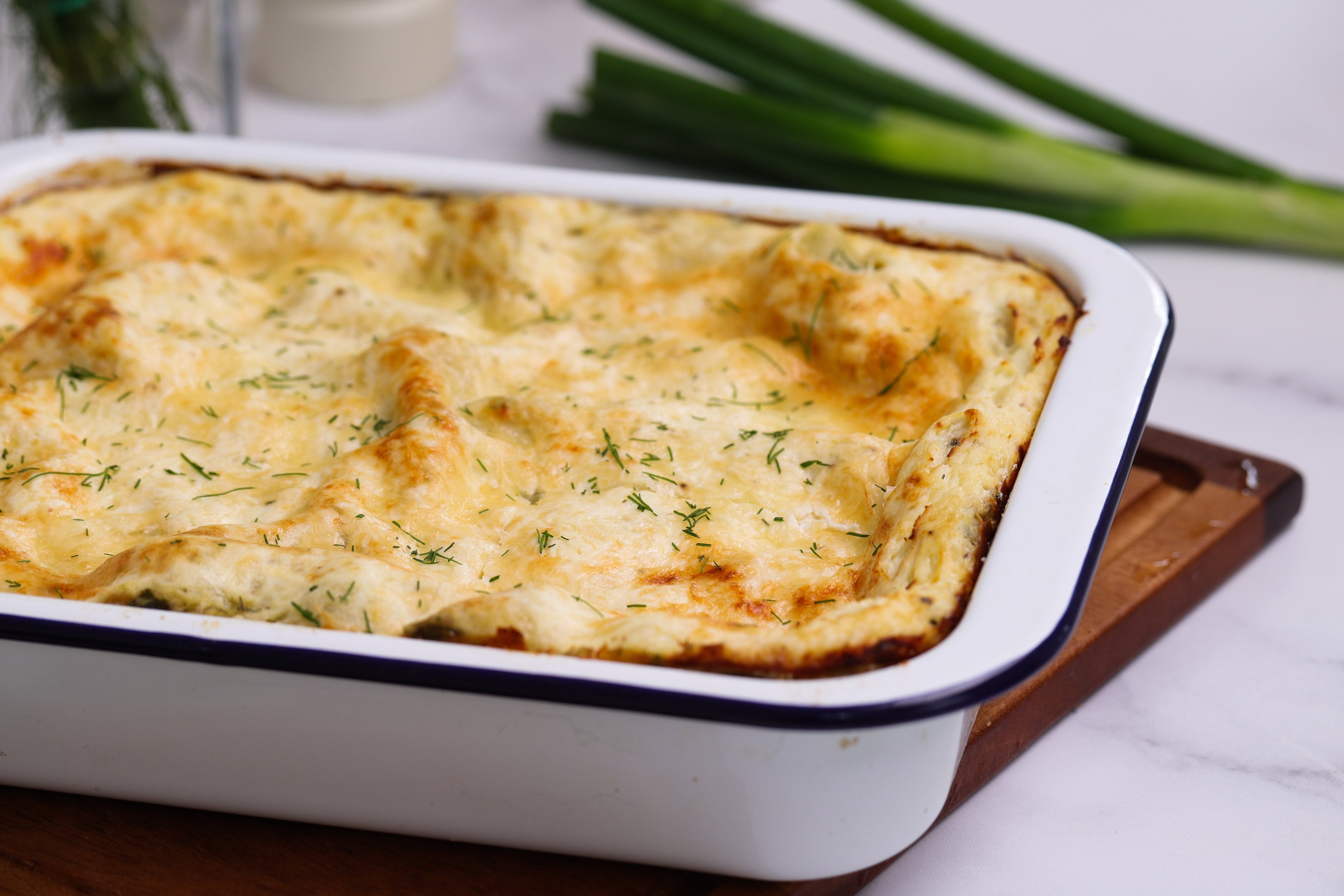 Spring Greens Lasagna