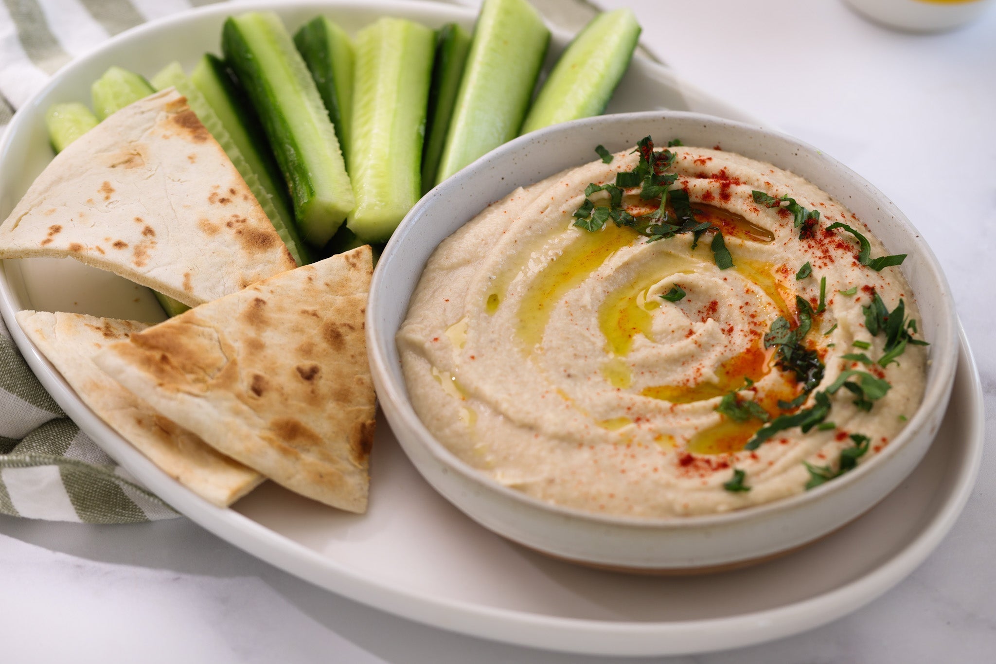 Creamy Parsnip Hummus