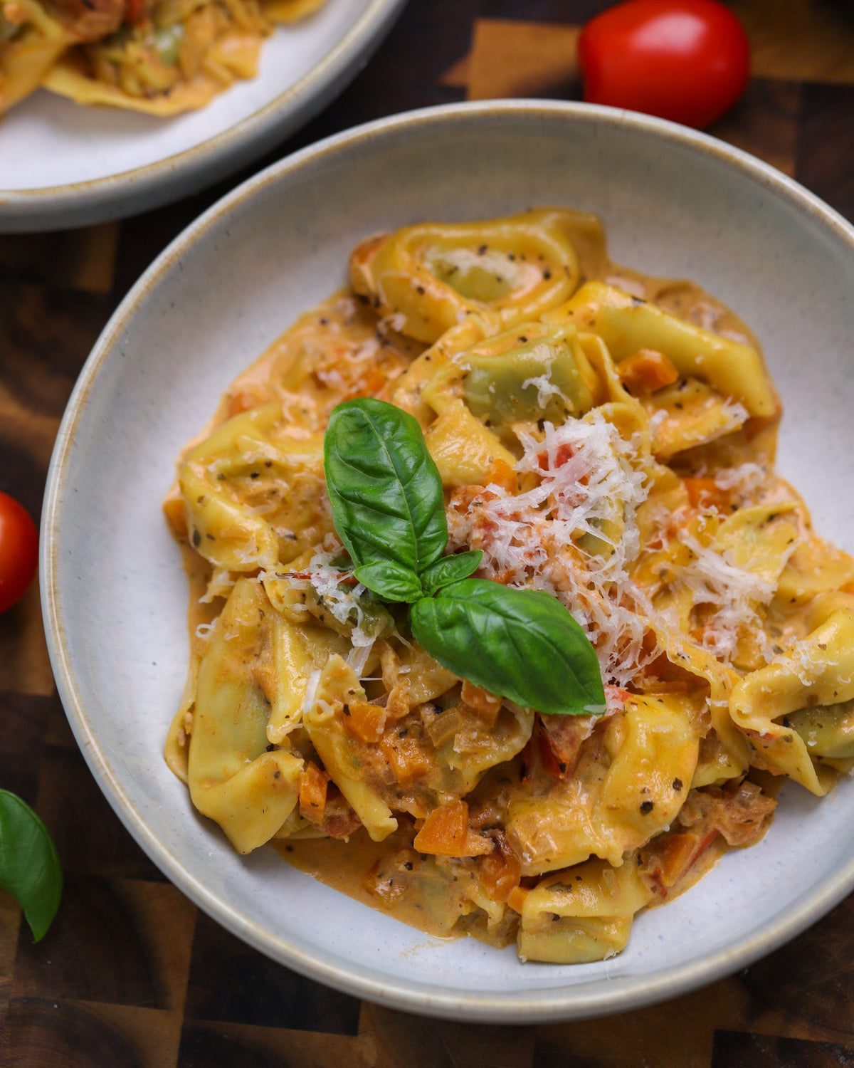 Creamy Tomato Tortellini Pasta
