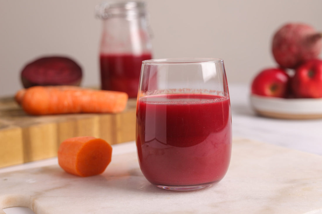 Beetroot Juice (No Juicer Needed)