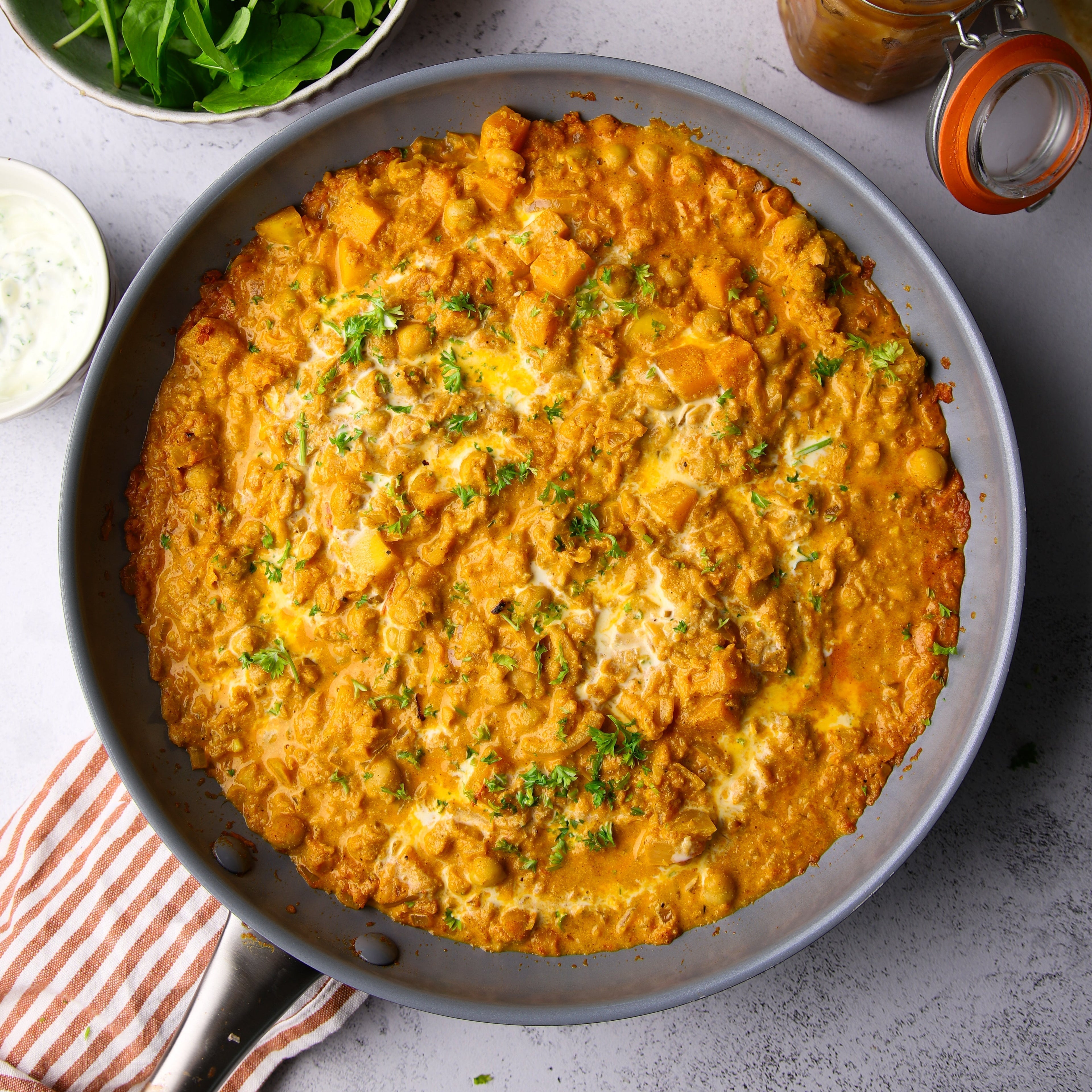 Pumpkin and Chickpea Butter Curry