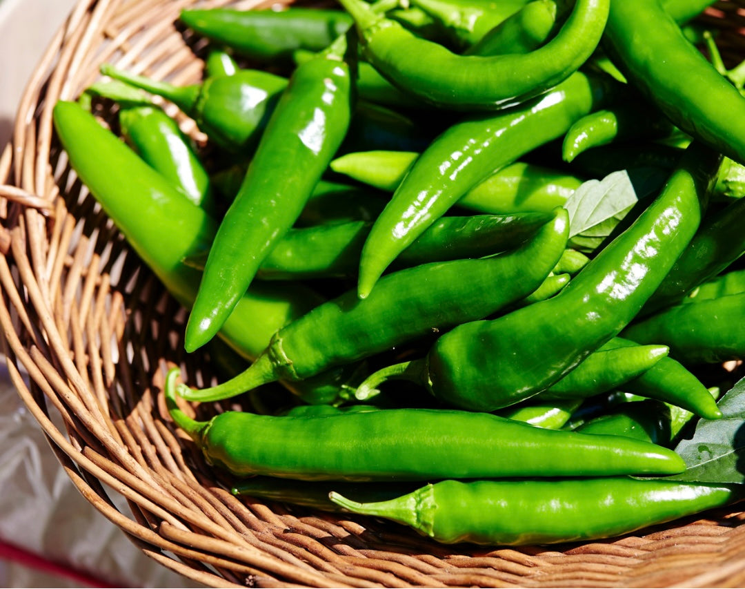 2 x Irish Green Chillies